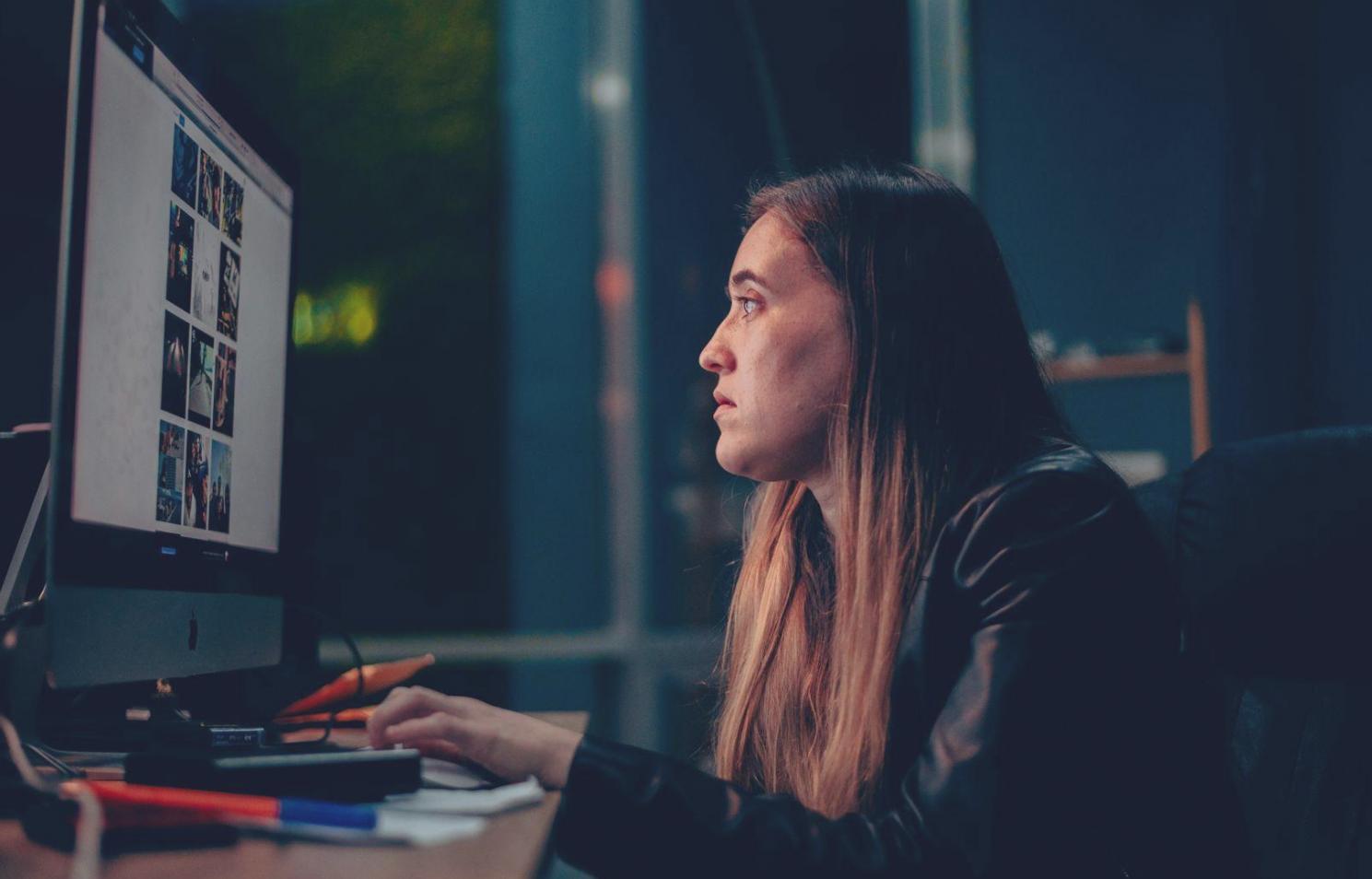 Students engaged in fundamental analysis workshop examining financial documents